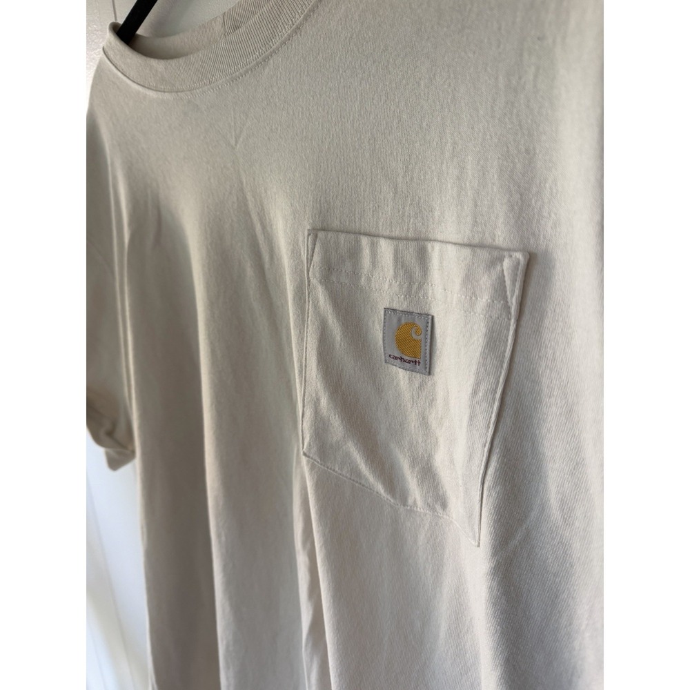 Carhartt Women's Rosie the Riveter We Can Do It Graphic T-Shirt Cream Size Large - Picture 2 of 7